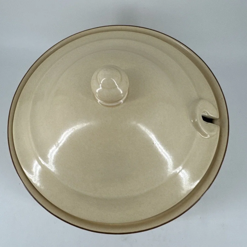 Casserole Dish With‎ Lid Soup Tureen 3 QT Pflatzgraff 320 MCM Vintage Dining